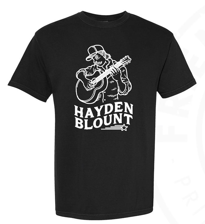 Black Hayden Blount Logo Shirt