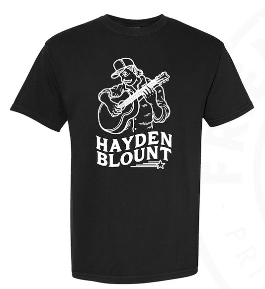Black Hayden Blount Logo Shirt