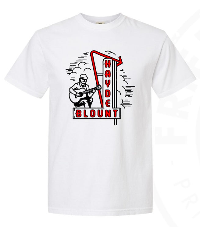 White Hayden Blount Marquee Shirt